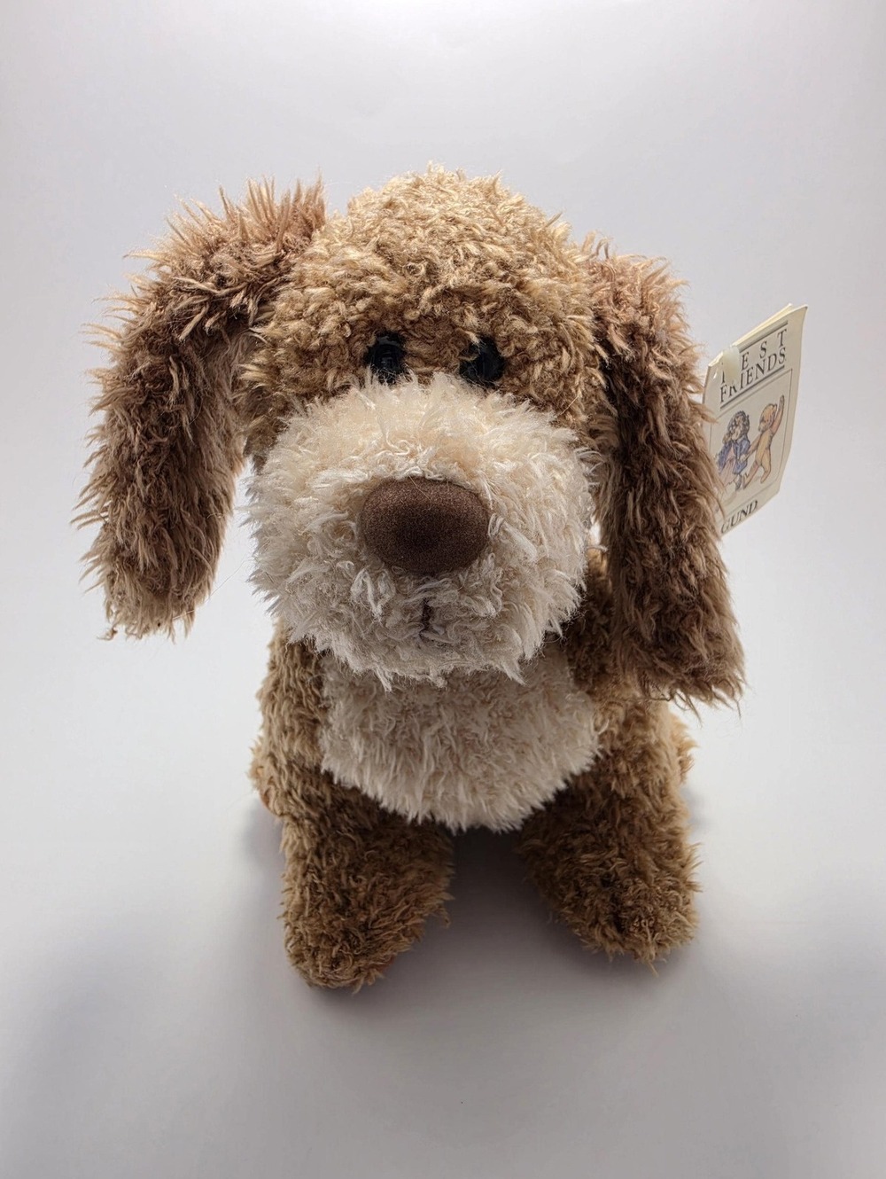 Gund Dog Best Friends New with Tags *Writing in Tag* Vintage Rare (11 inch)